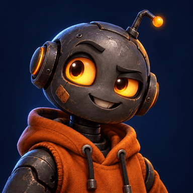 Buggy, the orange robot character